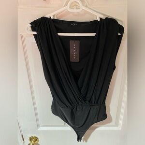 Black bodysuit. NWT  never been worn. Size large
